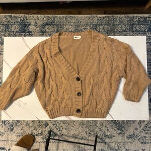 Oversized cardigan